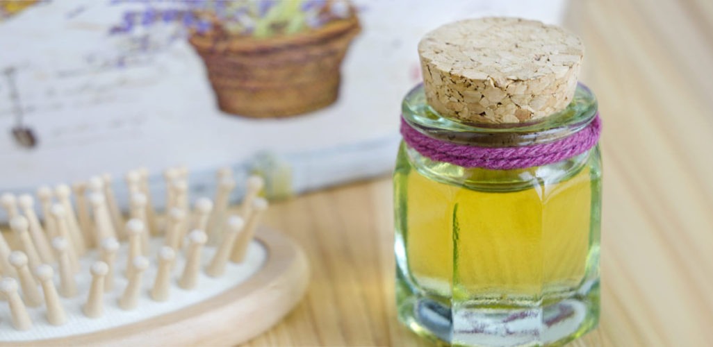 Aceite de ricino para el tratamiento de caspa