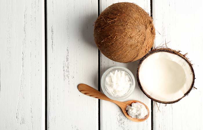 El aceite de coco y vitamina E