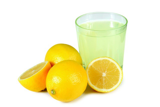 El agua de limón