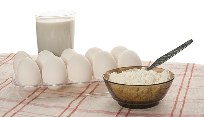 Huevo-yogurt Paquete de pelo