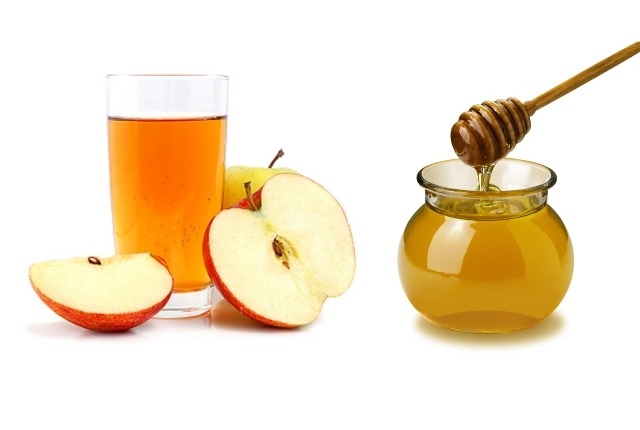 La Miel Y vinagre de manzana