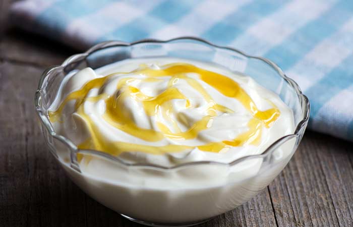 La miel y yogur