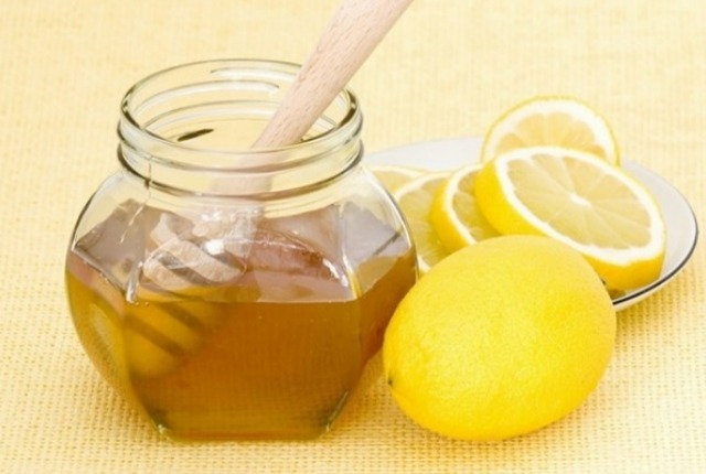 miel y jugo de limón