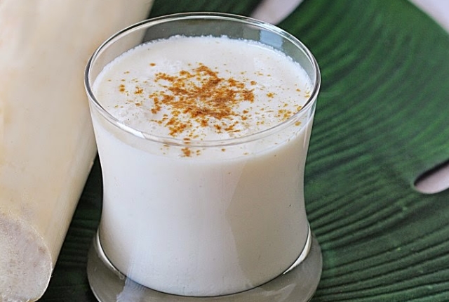 Bebidas plátano madre para arrojar grasa