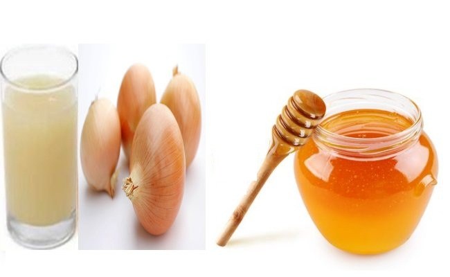 Cebolla jugo con miel
