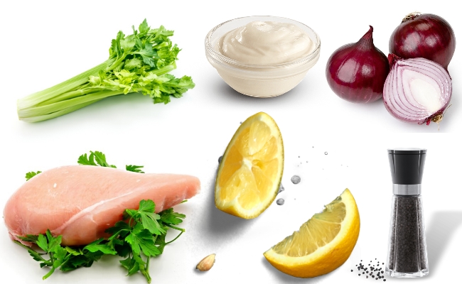 Ensalada de pollo