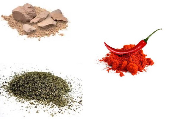 Envoltura corporal con la arcilla, té verde y pimienta de Cayena