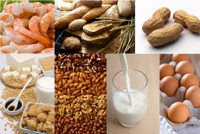 Evitar la alergia alimentos que causan