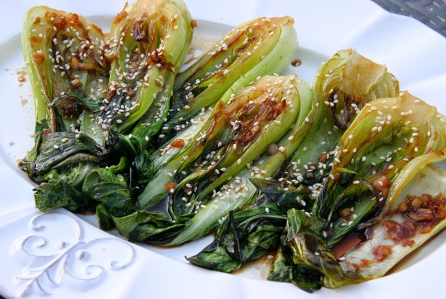 Frito de Bok Choy