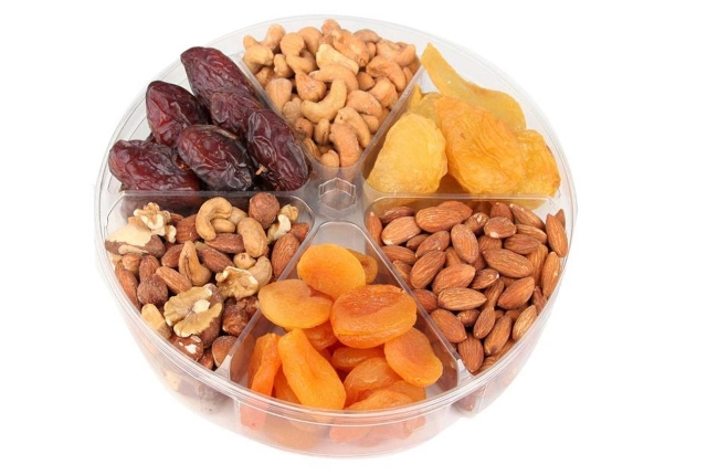 Los frutos secos y frutas secas