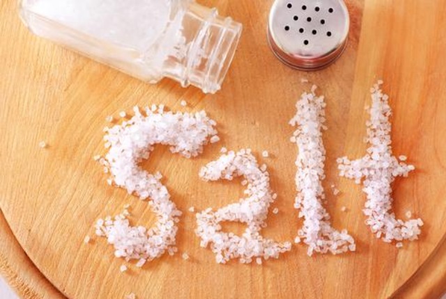 Tome alimentos sin sal