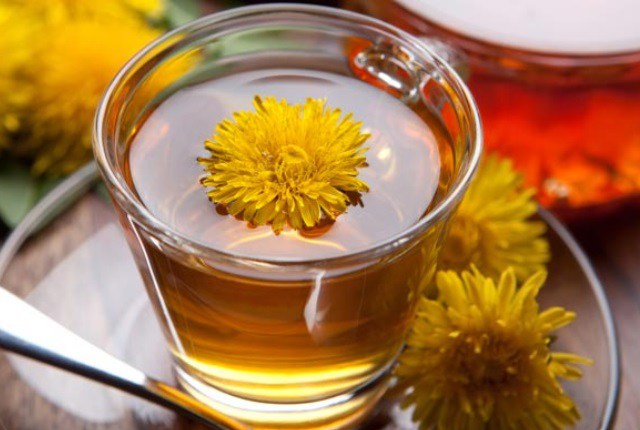 Té de diente de león