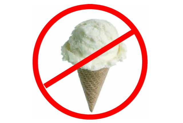 ningún helado