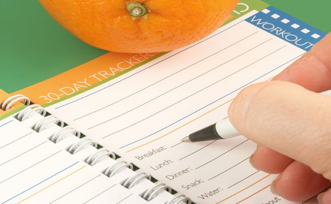 Mantener un Diario de alimentos