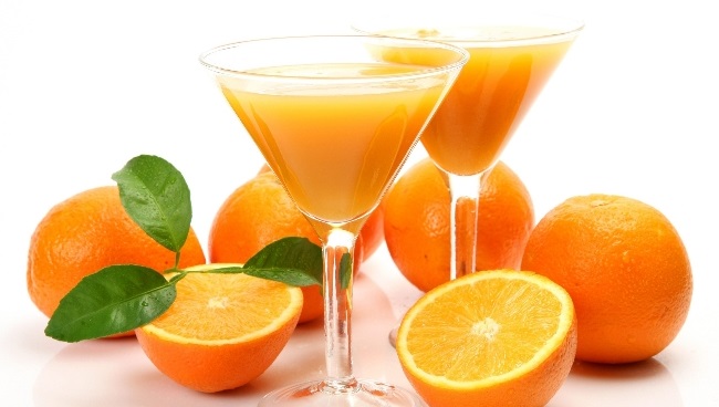 uso de jugo de naranja