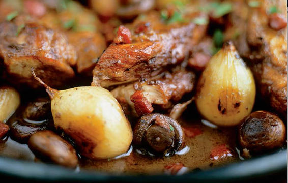 Crockpot Coq au Vin