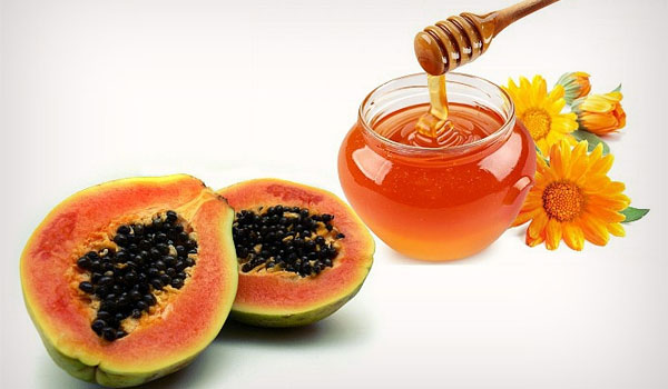 Miel y papaya