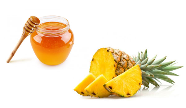 Miel y piña
