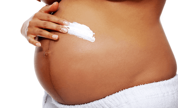 Prevención de las estrías durante el embarazo